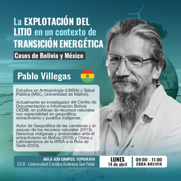 bibliografias TRANSICION ENERGÉTICA cbba- Pablo Villegas