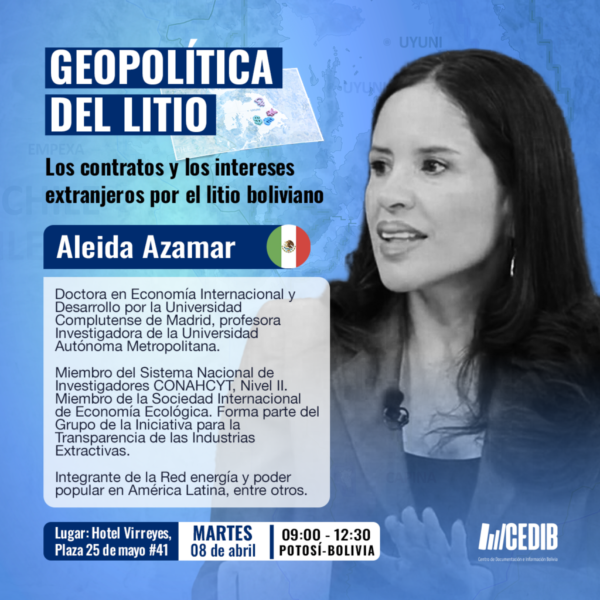 bibliografias geopolitica del litio- Aleida Azamar