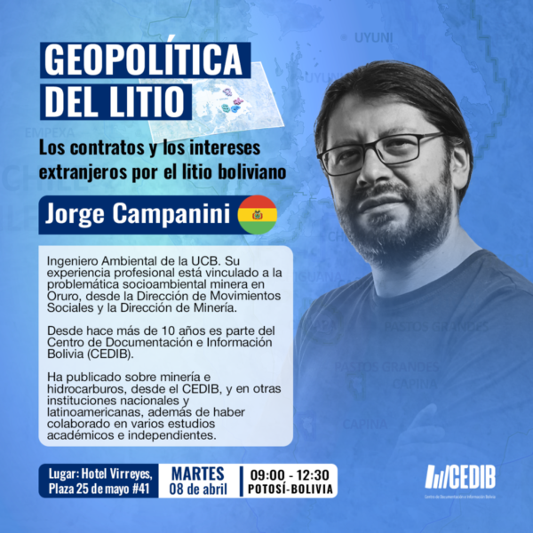 bibliografias geopolitica del litio- Jorge Campanini