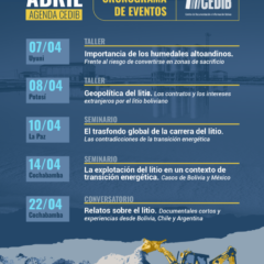 ¡Conoce nuestros eventos de abril!