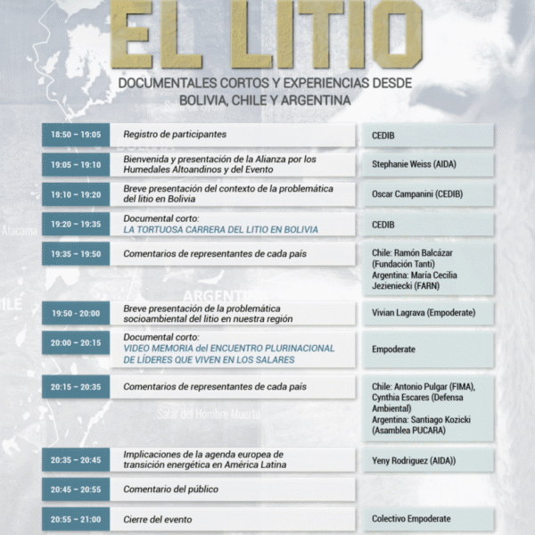 programa evento documental