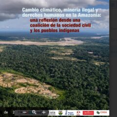 Informe cambio climático, minería ilegal y derechos humanos en la amazonía | COP30 Brasil