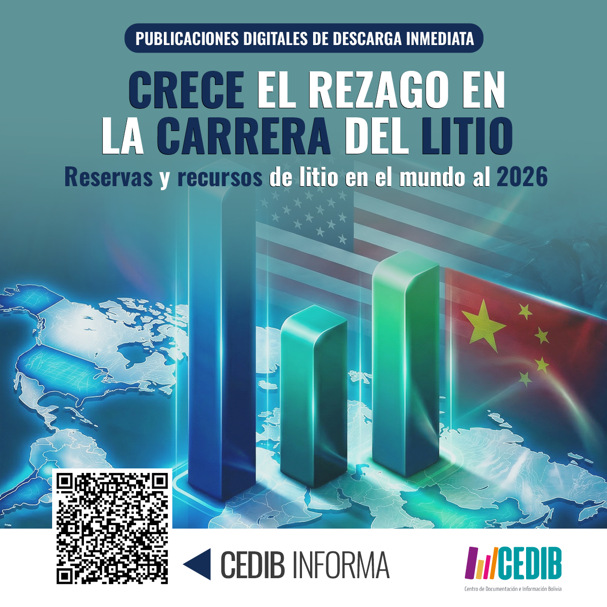 Crece el rezago en la carrera del litio | Reservas y recursos de litio en el mundo al 2026