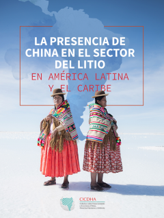 La presencia de China en el sector de litio en América Latina y el Caribe | CICDHA