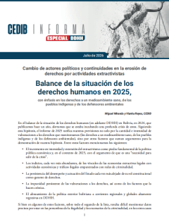 Balance de la situación de los derechos humanos en 2025