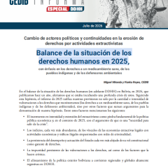 Balance de la situación de los derechos humanos en 2025