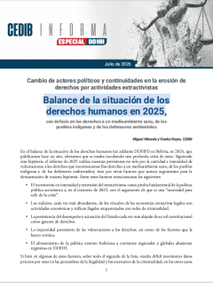 Balance de la situación de los derechos humanos en 2025