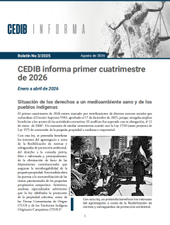 Cedib Informa | Reporte de DDHH en Bolivia enero a abril 2026