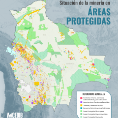 Situación de la minería en Bolivia en áreas protegidas