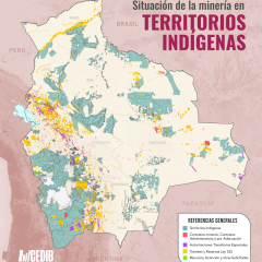 Situación de la minería en Bolivia en Territorios Indígenas